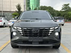 2023 Hyundai Tucson Tucson L 1.5T AT 2WD LUX Premium, синий — фото 2