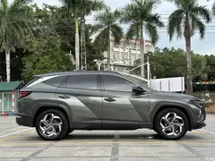 2023 Hyundai Tucson Tucson L 1.5T AT 2WD LUX Premium, синий — фото 4