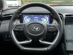 2023 Hyundai Tucson Tucson L 1.5T AT 2WD LUX Premium, синий — фото 13