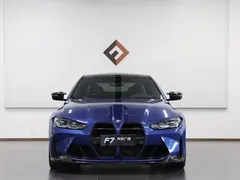 2021 BMW M4, синий — фото 2