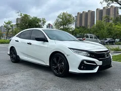 2021 Honda Civic HATCHBACK 220TURBO CVT cool control, белый — фото 3