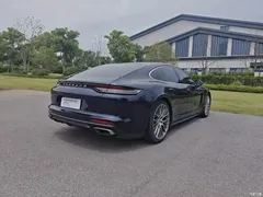2023 Porsche Panamera Panamera 2.9T, синий — фото 3