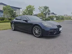 2023 Porsche Panamera Panamera 2.9T, синий — фото 14