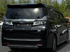 2020 Toyota Vellfire Hybrid 2.5L HV Premium, чёрный — фото 4