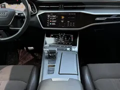 2022 Audi A7L L 45 TFSI S-line, синий — фото 10