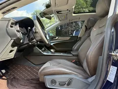 2022 Audi A7L L 45 TFSI S-line, синий — фото 11