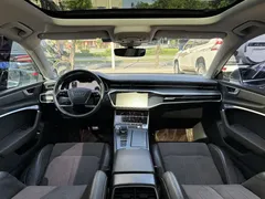 2022 Audi A7L L 45 TFSI S-line, синий — фото 12