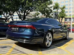 2022 Audi A7L L 45 TFSI S-line, синий — фото 13