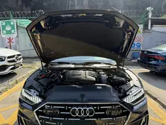 2022 Audi A7L L 45 TFSI S-line, синий — фото 20