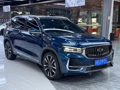 2021 Geely Monjaro 2.0TD DCT EVO 2WD Premium, синий — фото 3