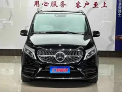 2021 Mercedes-Benz V-Class V 260 L Luxury, чёрный — фото 2