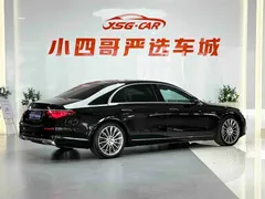 2022 Mercedes-Benz S-Class S 400 L, чёрный — фото 6