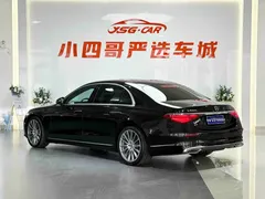 2022 Mercedes-Benz S-Class S 400 L, чёрный — фото 7