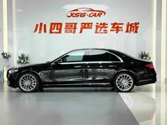 2022 Mercedes-Benz S-Class S 400 L, чёрный — фото 8
