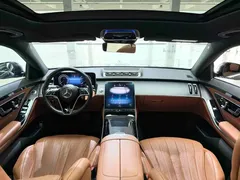 2022 Mercedes-Benz S-Class S 400 L, чёрный — фото 11