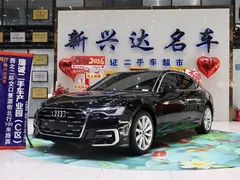 2022 Audi A6L 45 TFSI, чёрный — фото 1
