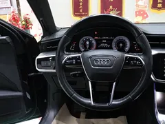 2022 Audi A6L 45 TFSI, чёрный — фото 14