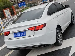 2021 Geely Emgrand GL 1.4T CVT, белый — фото 4