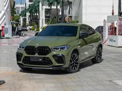 2022 BMW X6 M, зелёный — фото 1