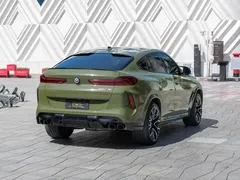 2022 BMW X6 M, зелёный — фото 4