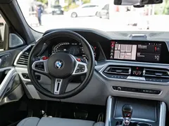 2022 BMW X6 M, зелёный — фото 10