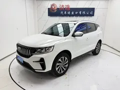 2021 Geely Vision X6 1.4T AT, белый — фото 1