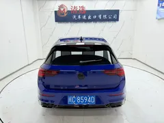 2021 Volkswagen Golf 280TSI DSG R-Line, синий — фото 5