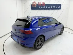2021 Volkswagen Golf 280TSI DSG R-Line, синий — фото 6