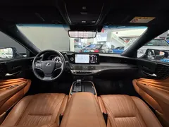 2021 Lexus LS 500h, чёрный — фото 8
