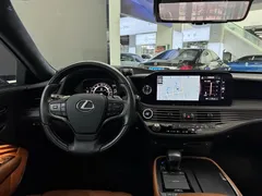 2021 Lexus LS 500h, чёрный — фото 11