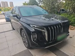 2024 Hongqi HS7 2.0T PHEV 4WD 7, чёрный — фото 4