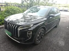 2024 Hongqi HS7 2.0T PHEV 4WD 6, чёрный — фото 2