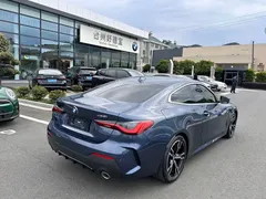 2022 BMW 4 Series 4 425i M, синий — фото 8