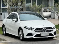 2022 Mercedes-Benz A-Class A 200 L sports sedan dynamic version, белый — фото 3