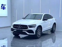 2021 Mercedes-Benz GLC Coupe 300 4MATIC, белый — фото 1