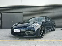 2022 Porsche Panamera Executive Long 2.9T, синий — фото 1