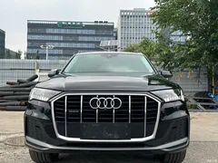 2021 Audi Q7 45 TFSI quattro S line sporty, чёрный — фото 2
