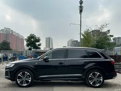 2021 Audi Q7 45 TFSI quattro S line sporty, чёрный — фото 5