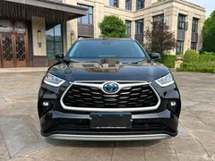 2022 Toyota Highlander Hybrid 2.5L 2WD Premium 7-seater, чёрный — фото 1