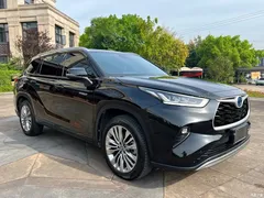 2022 Toyota Highlander Hybrid 2.5L 2WD Premium 7-seater, чёрный — фото 3