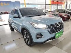 2020 Chery Tiggo 5x 1.5L CVT Fashion, синий — фото 4