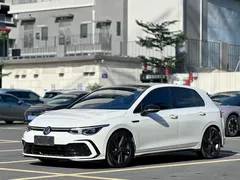 2023 Volkswagen Golf 280TSI DSG R-Line, белый — фото 1