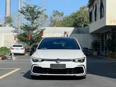 2023 Volkswagen Golf 280TSI DSG R-Line, белый — фото 2