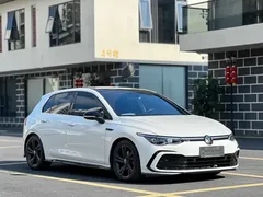 2023 Volkswagen Golf 280TSI DSG R-Line, белый — фото 3