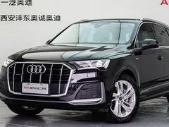 2023 Audi Q7 45 TFSI quattro S line, чёрный — фото 21