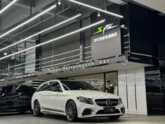 2019 Mercedes-Benz C-Class AMG C 43 4MATIC Wagon Special Edition, белый — фото 1