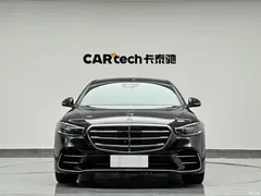 2022 Mercedes-Benz S-Class S 400 L Luxury, чёрный — фото 2