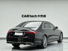 2022 Mercedes-Benz S-Class S 400 L Luxury, чёрный — фото 8