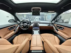 2022 Mercedes-Benz S-Class S 400 L Luxury, чёрный — фото 9