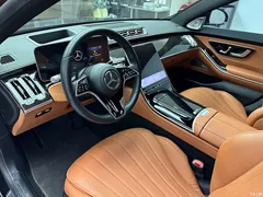 2022 Mercedes-Benz S-Class S 400 L Luxury, чёрный — фото 12